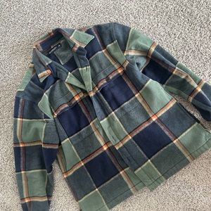 Abercrombie & Fitch Shirt Jacket Flannel
